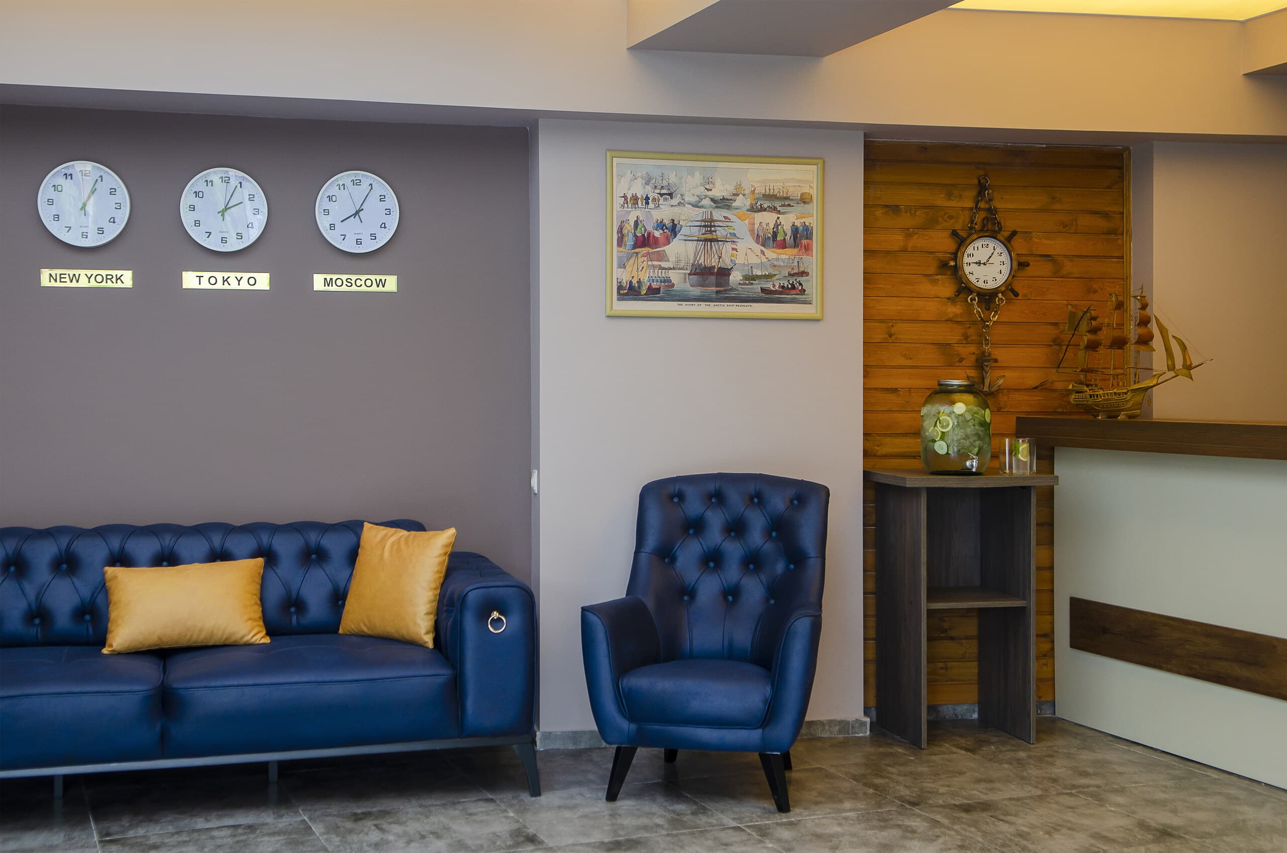 Resolute Hotel — სასტუმროს ტერიტორია
